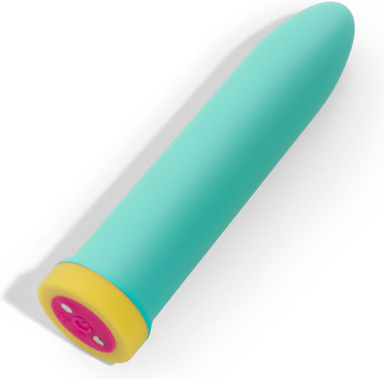 Platanomelon Bali Mini Vibrating Bulle Mini Δονητής Γαλάζιος