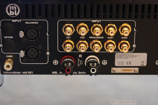 MBL N51 Integriert Hi-Fi-Verstärker Stereo 380W/4Ω N51W-G Mangekyō