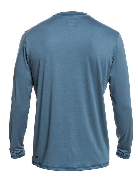 Quiksilver Men's Long Sleeve Blouse Light Blue