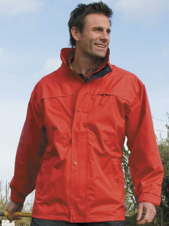 Result Men's Winter Jacket Red/Navy