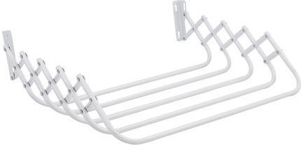 Sidirela No60 Folding Wall Metallic Clothes Drying Rack with Hanging Length 3m