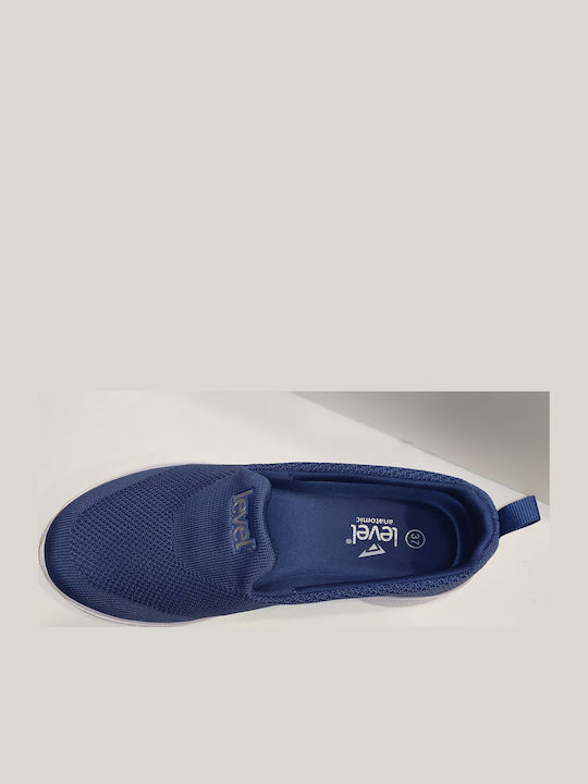 Анатомични Дамски Slip-On Сини Джинси