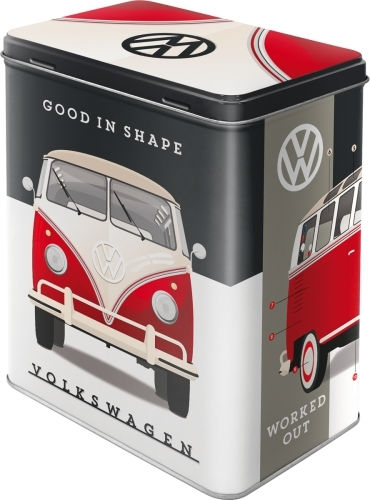 Nostalgic Art Getreidebox mit Deckel Metallisch 10x14x20cm 1Stück