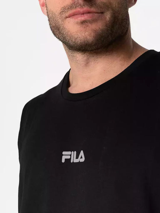 Edward Sportliches T-Shirt Schwarz