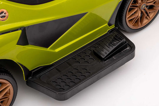Lamborghini Sian Kids Electric Car One-Seater 6 Volt Green