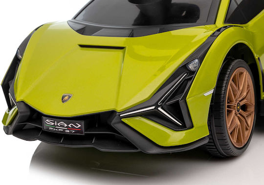 Lamborghini Sian Kids Electric Car One-Seater 6 Volt Green