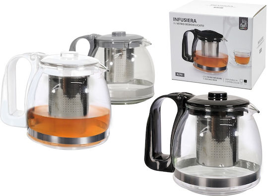Viosarp Τσαγιέρα με Φίλτρο Γυάλινη 700ml
