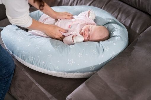 Nuvita Pregnancy & Breastfeeding Pillow Light Blue