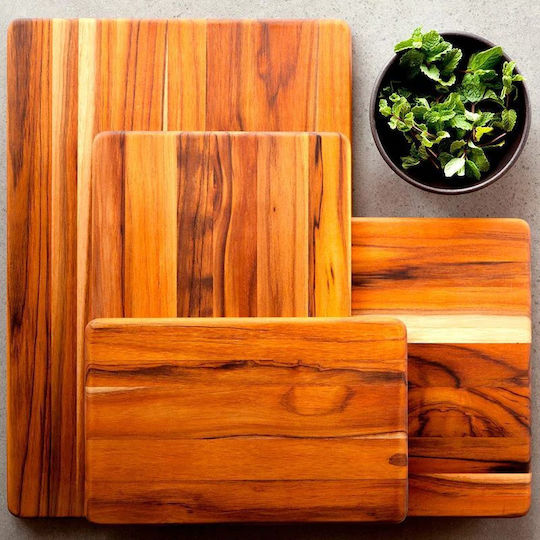 TeakHaus Рязане На Повърхности Дървена 55.9x12.7см