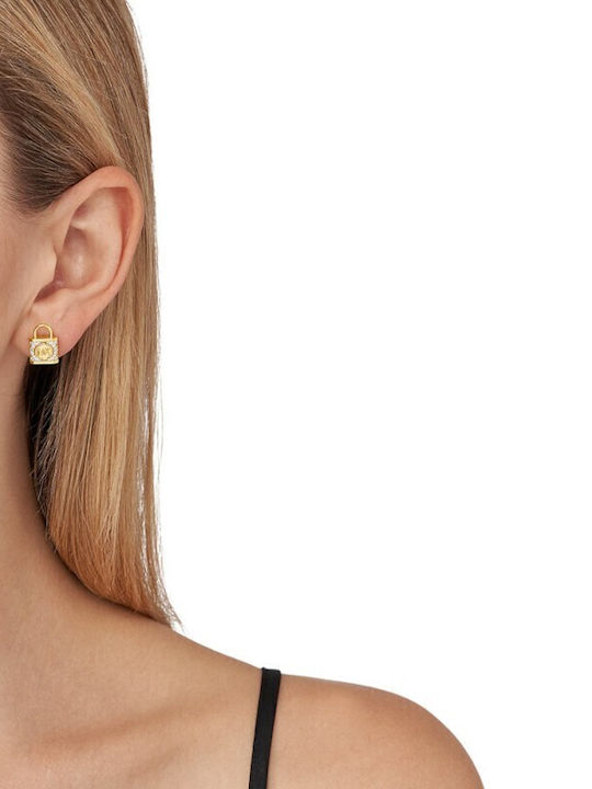 Michael Kors Premium Earrings made of Silver Gold Plated with Stones
