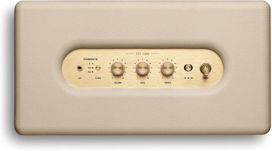 Marshall Stanmore III Αυτοενισχυόμενο Ηχείο με Bluetooth 50W Cream