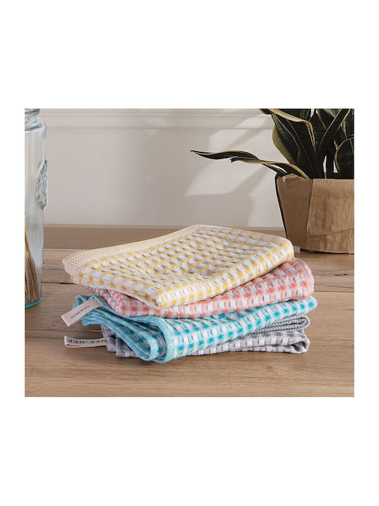 Nef-Nef Homeware Main Tea Towel from 100% Cotton Green 45x68cm