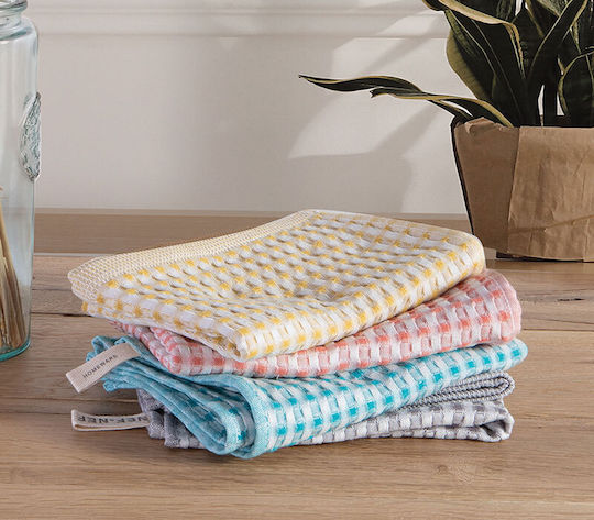 Nef-Nef Homeware Main Tea Towel from 100% Cotton Green 45x68cm