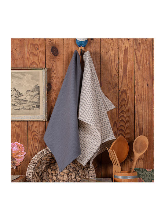 Melinen Carrot Towel in Gray Color 45x65cm 2pcs