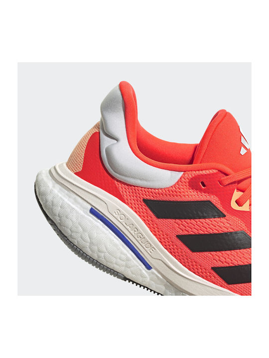 Solarglide 6 Herren Sportschuhe Laufen Solar Red / Core Black / Lucid Blue