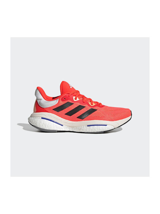 Solarglide 6 Herren Sportschuhe Laufen Solar Red / Core Black / Lucid Blue
