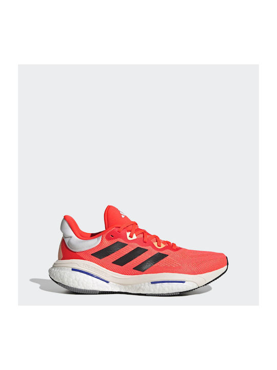 Solarglide 6 Herren Sportschuhe Laufen Solar Red / Core Black / Lucid Blue