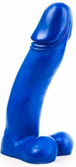 All Black All Blue Baptiste Ρεαλιστικό Dildo με Όρχεις Μπλε 41cm