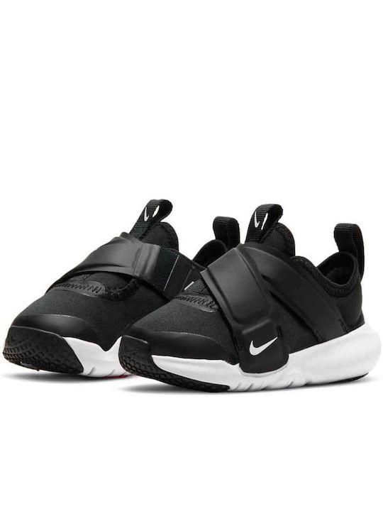 Flex Advance Kids Sports Shoes Running with Hoop & Loop Closure Black