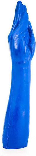 All Black All Blue Arm Dildo Μπλε 39cm