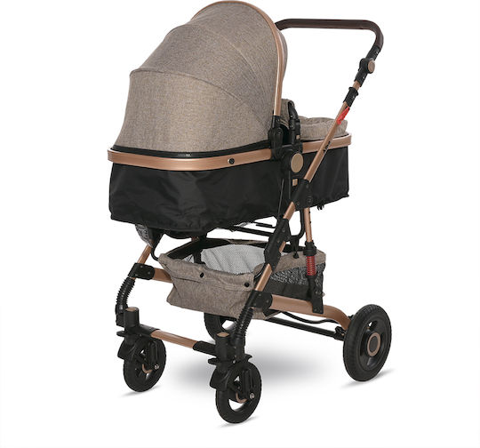 Lorelli Alba Premium 2 in 1 Adjustable 2 in 1 Baby Stroller Suitable for Newborn Pearl Beige 11.15kg