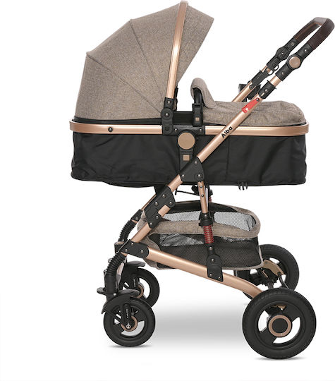 Lorelli Alba Premium 2 in 1 Adjustable 2 in 1 Baby Stroller Suitable for Newborn Pearl Beige 11.15kg