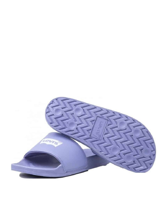 June Batwing Slides σε Μπλε Χρώμα