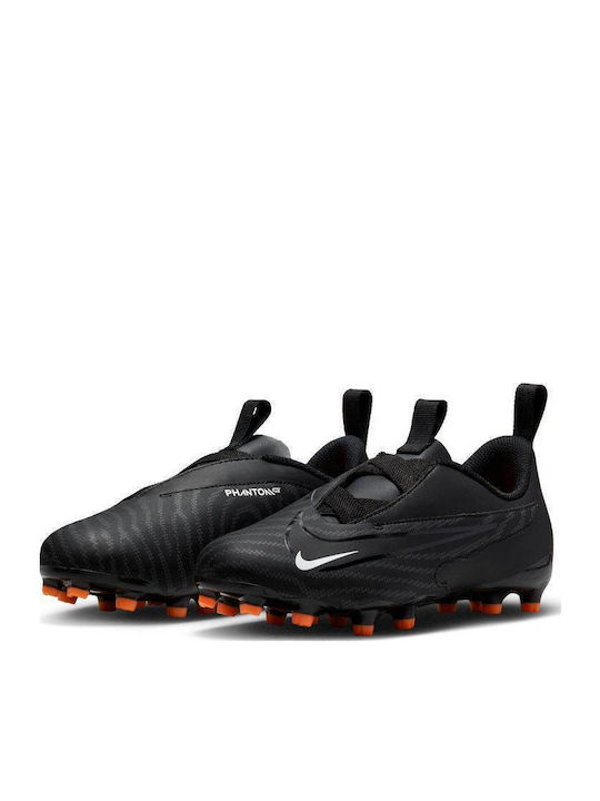 Nike Phantom Gx Academy Fg Kids Soccer Cleats Molded Outsole Black / Summit White