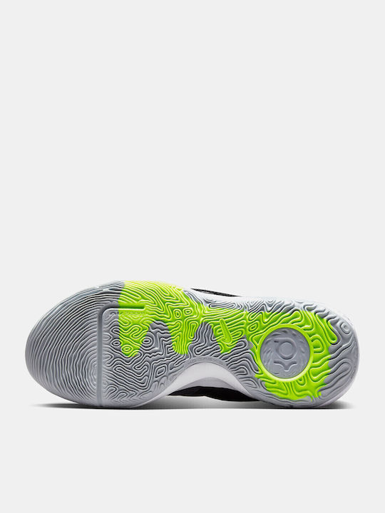 KD Trey 5 X High Basketball Shoes White / Volt / Black / Wolf Grey