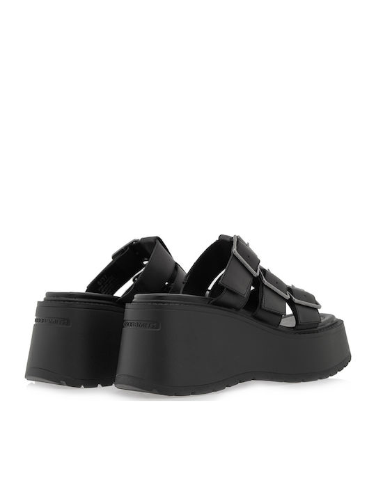 Charisma Women's Platforms In Slipper Style Black