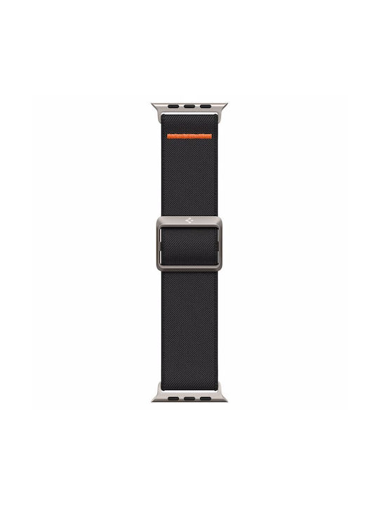 Spigen Lite Fit Ultra Текстилна Каишка Черна (Apple Watch 4/5/6/7/8/9/se/ultra)