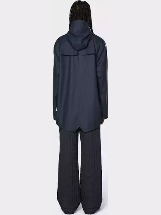 Jacket Waterproof and Windproof Navy Blue