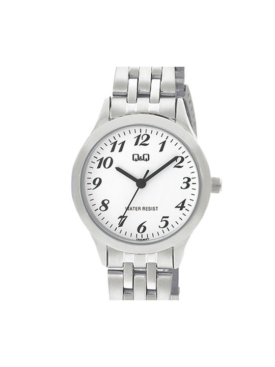 Q&Q Watch with Silver Metal Bracelet