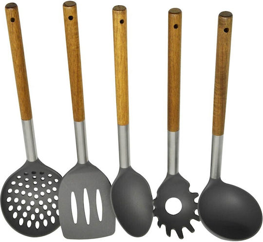 Ankor Plastic Cooking Utensil Set Beige 5pcs