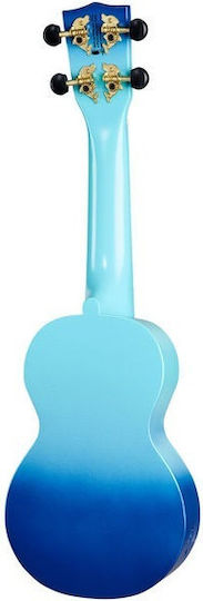 Mahalo Hawaii Soprano Γιουκαλίλι Blue with Hawaii Design