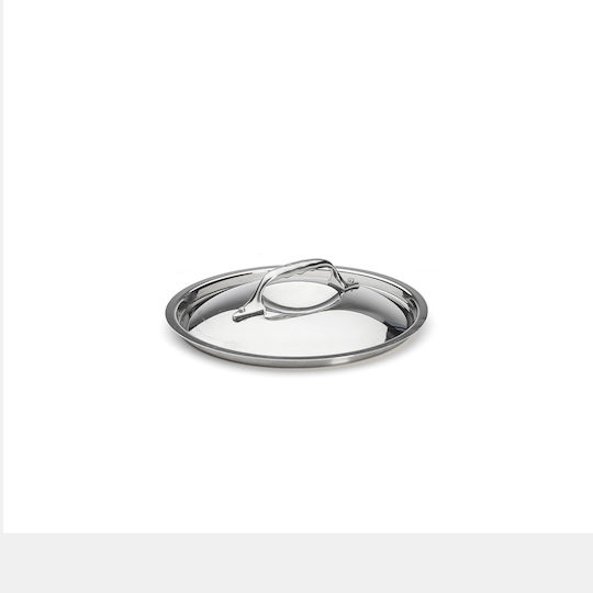 De Buyer Affinity Lid Steel Lid for Frying Pan and Pot made of Stainless Steel 20cm 3709.20N