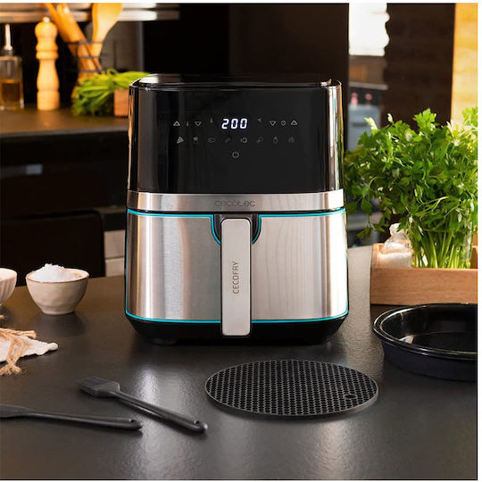 Cecotec Cecofry Full Inox Pro 5500 Еър Фрайър 5.5лт Сребрист