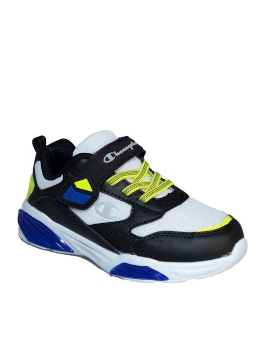 Wave Παιδικά Sneakers με Σκρατς & Φωτάκια Λευκά S32778-WW001