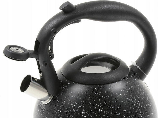 KING Hoff Kettle Stainless Steel Black 1200ml