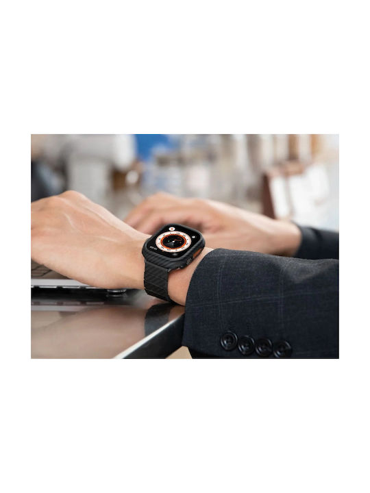 Pitaka Air Case Πλαστική Θήκη Black/Grey για το Apple Watch Ultra 49mm