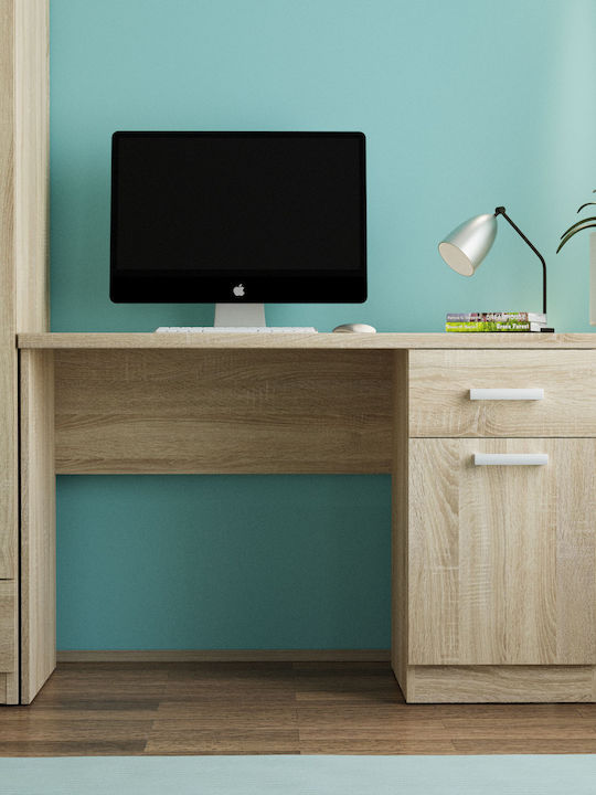 Desk Top Mix Wooden Beige 120x55x77cm