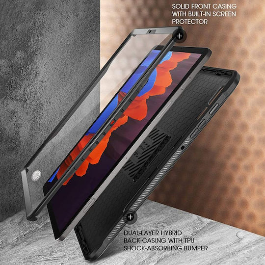 Supcase Unicorn Beetle Pro Back Cover Ανθεκτική Μαύρη (Galaxy Tab S8 Ultra)