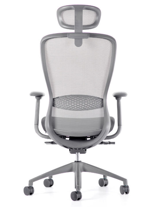 ErgoAction ErgoAction Action Chair VX Bürostuhl mit Einstellbaren Armen Grau / Gelb