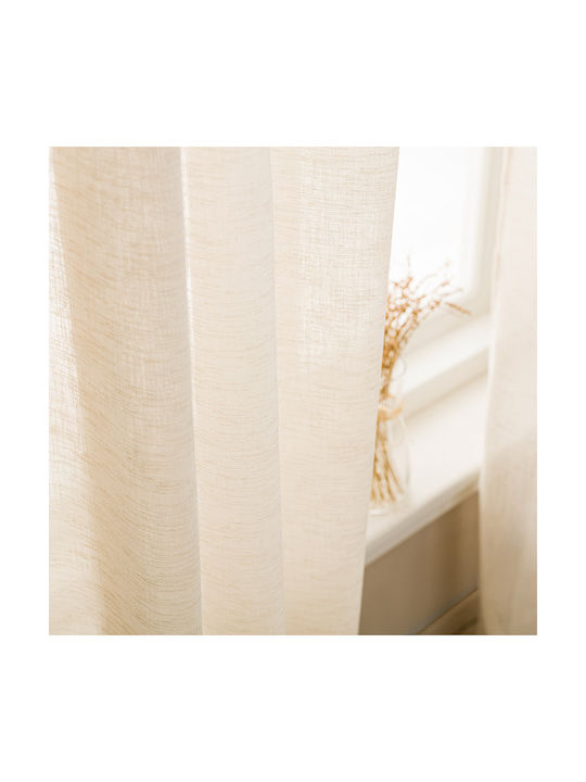 Gofis Home Vorhang mit Bleistiftfalten Combe 502 06 Beige 200x295cm