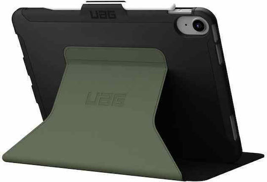 UAG Scout Flip Cover Durable Black Olive iPad 2022 10.9''