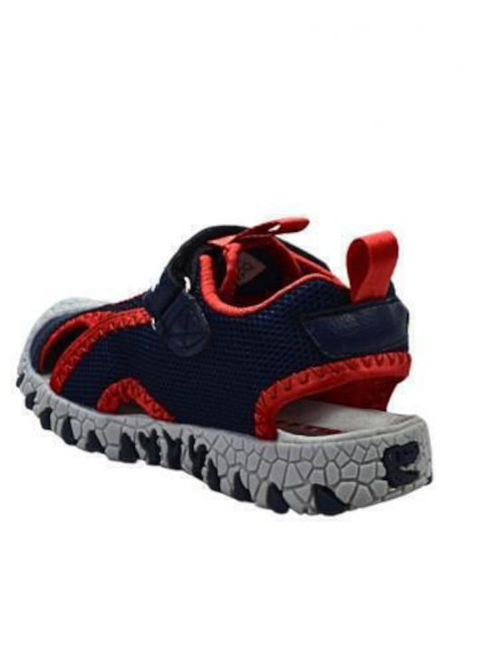 Shoe Sandals Dinosauro with Velcro & Lights Red