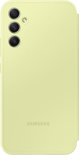 Samsung Smart View Wallet Lime (Galaxy A34)