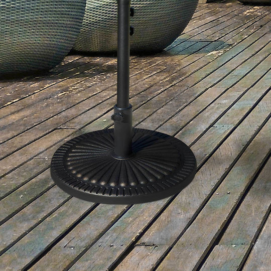 Outsunny Umbrella Stand made of Metal Bronze 44x44x33cm