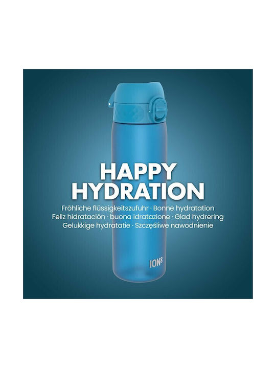 Ion8 Πλαστικό Παγούρι 500ml Μπλε
