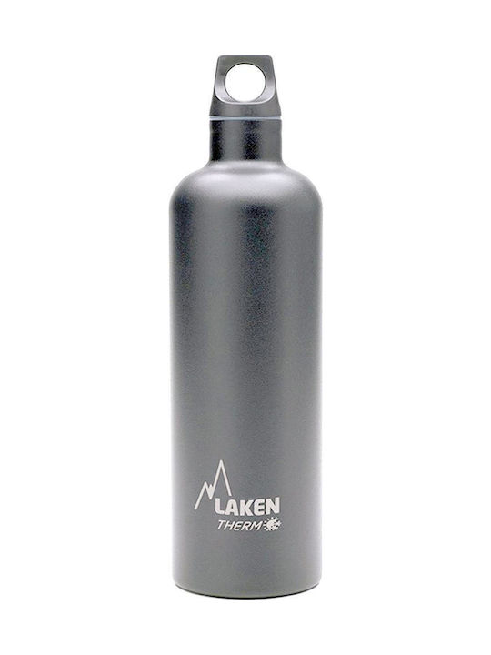 Laken Futura Granite Water Bottle Aluminum 750ml Silver